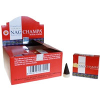 incenso a cono golden nag champa