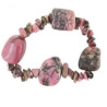 pulseira rodonite – 4 pedras