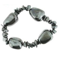 bracciale hematite – 4 pietre