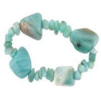 bracciale amazonite – 4 pietre