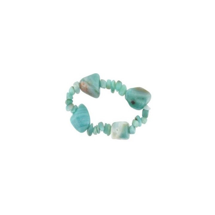 bracciale amazonite – 4 pietre