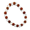 pulseira rudraksha – quartzo