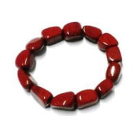 bracciale giaspello rosso – pietre