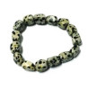 pulseira jaspe dalmata – pedras