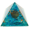 pirâmide orgonite topazio azul – 7 x 7