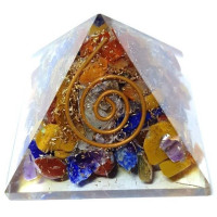 piramide orgonite – 4 x 4