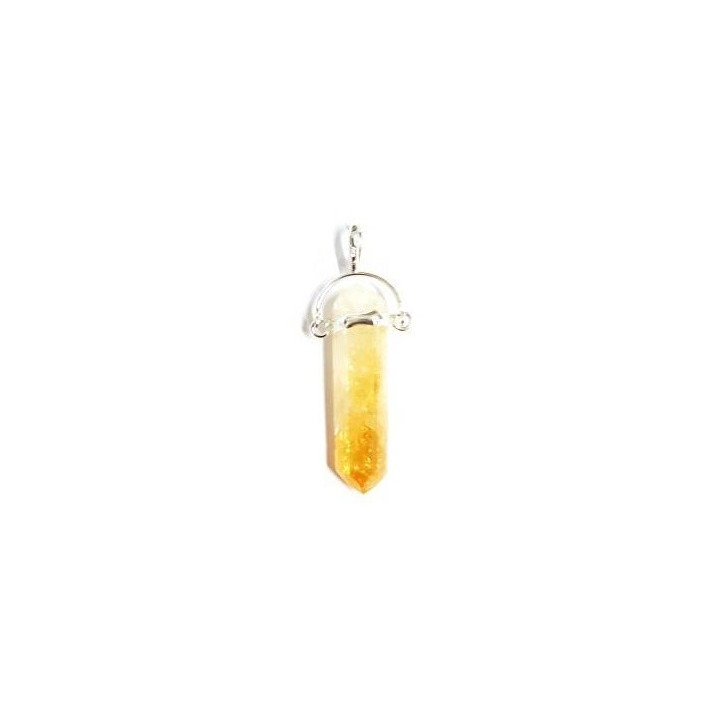 citrine pointe – pendentif