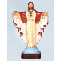Cristo Redentore – 20cm (manto rosso)