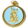 medalha anjo da guarda – azul