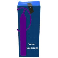 caixa de 20 velas roxas (20×20)