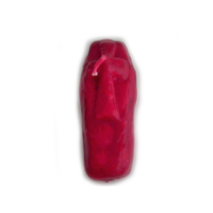 vela caixão vermelho