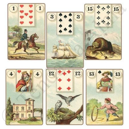 Baralho Cigano Lenormand Clássico – Nova Edição