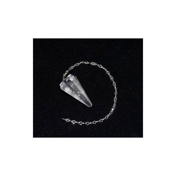 Pendolo di Cristallo di Quarzo