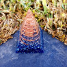 Piramide Orgonite Nubia -Azul S