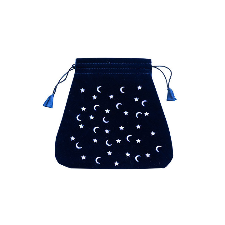 sacco per tarot – lune e stelle