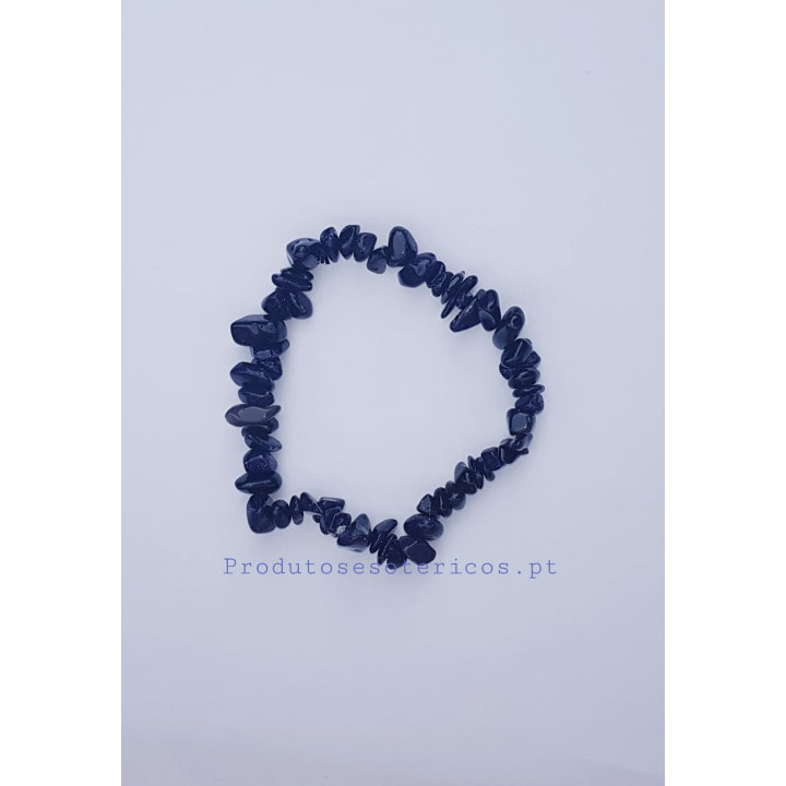 Bracciale Aventurina Oro Blu - Chip