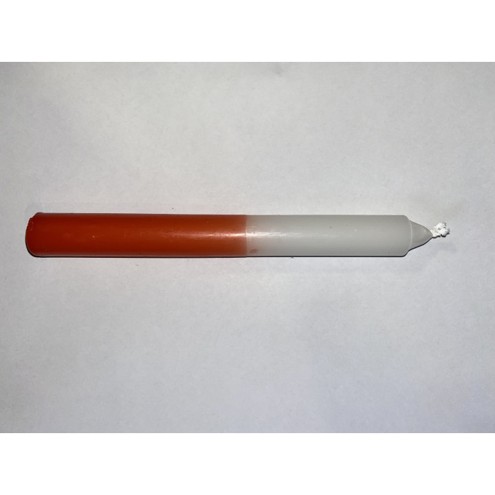 1 Candela Bianca e Rossa (20x20)