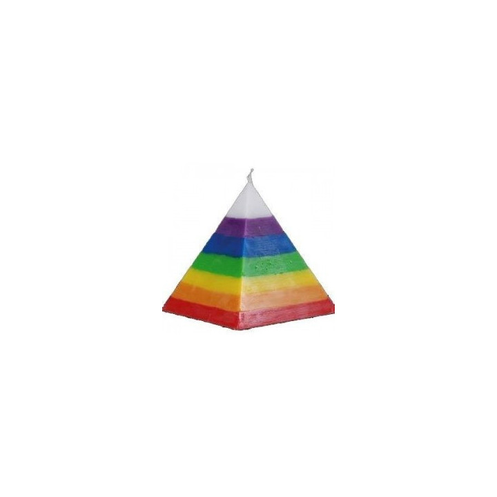 Vela Piramide 7 colori