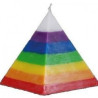Vela Pirâmide 7 cores