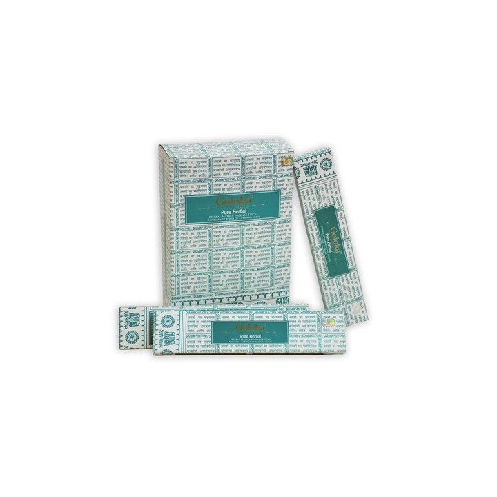 INCENSO GOLOKA PURE HERBAL 15GR - Scatola da 12