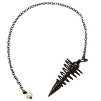 Pendule Vortex Spiral Noir