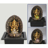 Fonte Ganesha Dourada com Bola - Resina