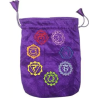 Bolsa Veludo - Chakras Roxo