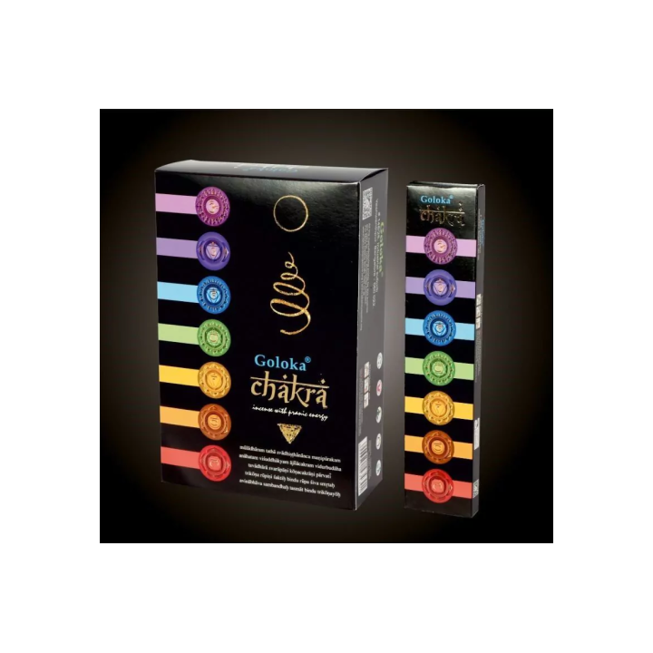 Incenso Goloka Misterioso 7 Chakras- 15Gr