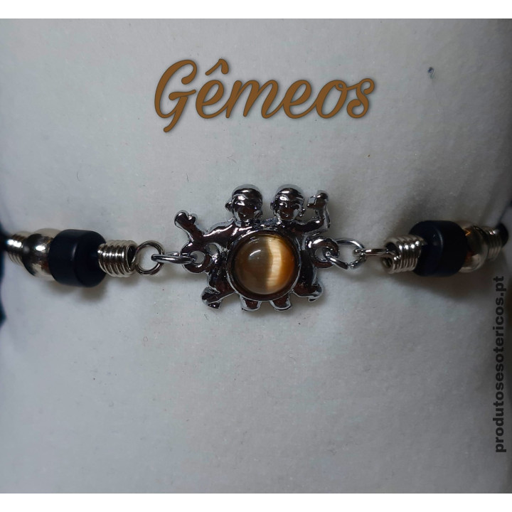 Bracciale Segno Gemelli - Argento
