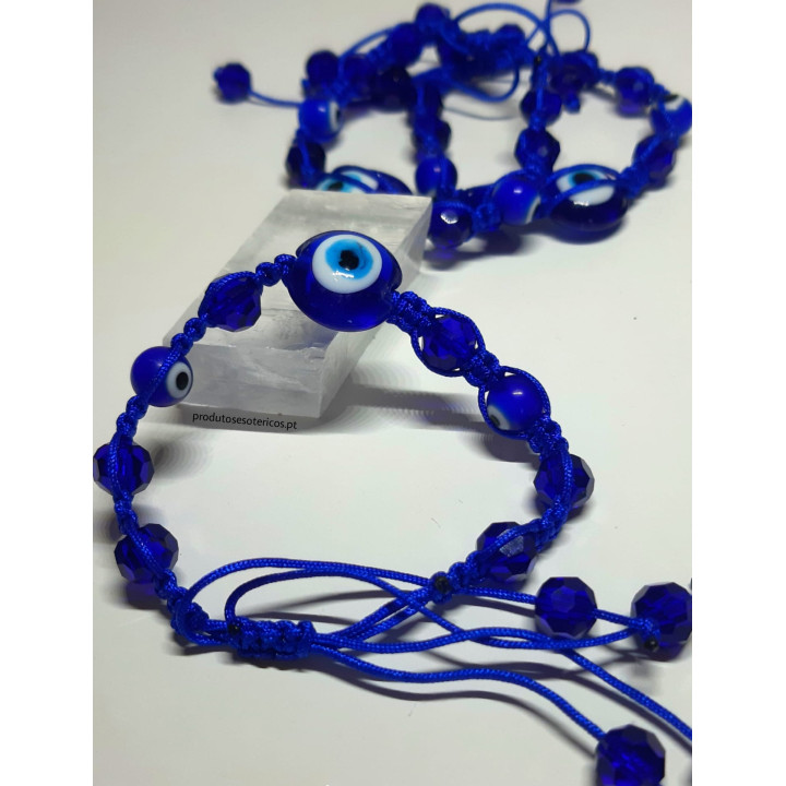 Bracciale Occhio Turco - Filo Blu