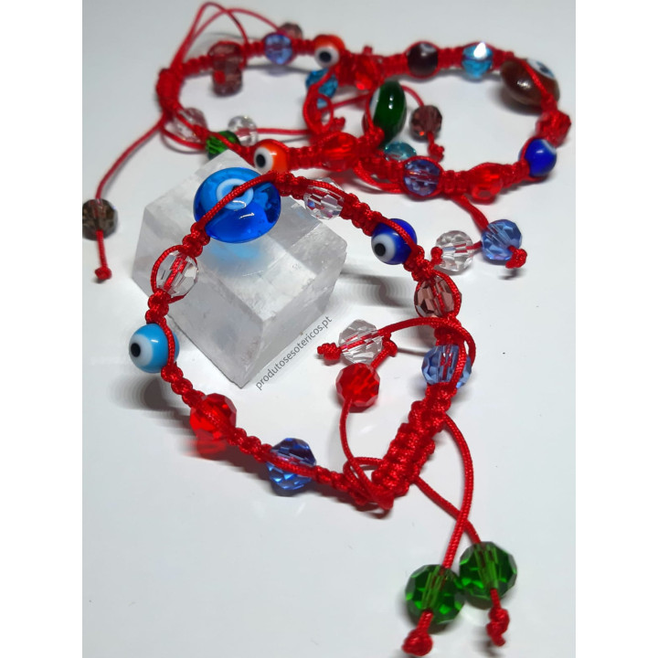 Bracciale Occhio Turco - Filo Rosso