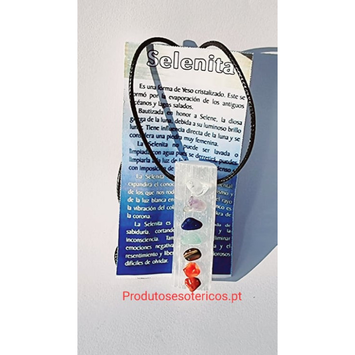 Filamento di Selenite dei Chakra