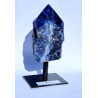 Sodalite Ponta - Base de Metal 14cm (A)