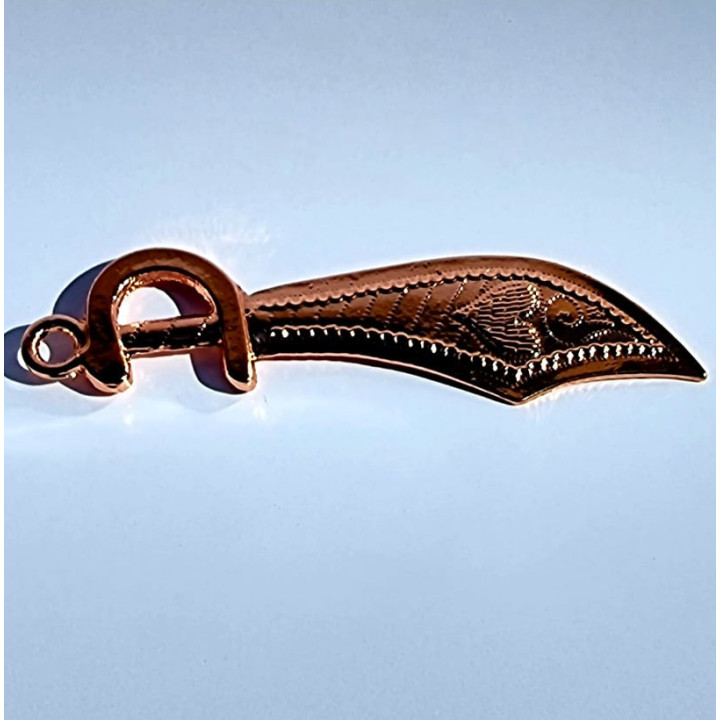 Alfange/Spadaccino di Rame - 10cm