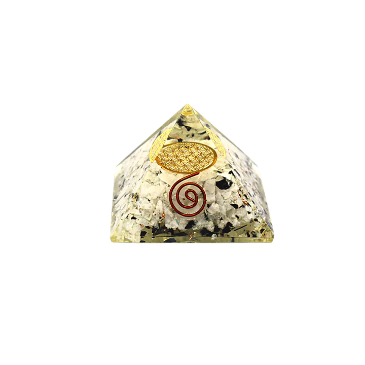 Piramide Orgonite - Pietra Luna