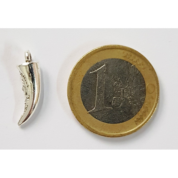 Amuleto - Corno con stampa Indio