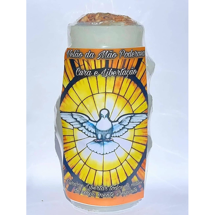 Velón de la Mano Poderosa - Vela Curación y Liberación