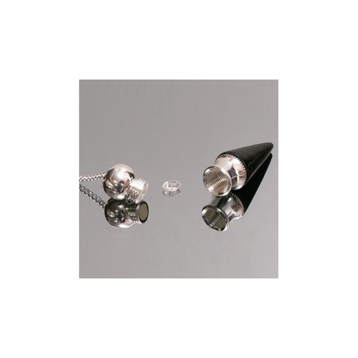 Pendolo di Alta Vibrazione - Turmalina Nera