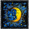 Pano Lua e Estrelas 65x65cm