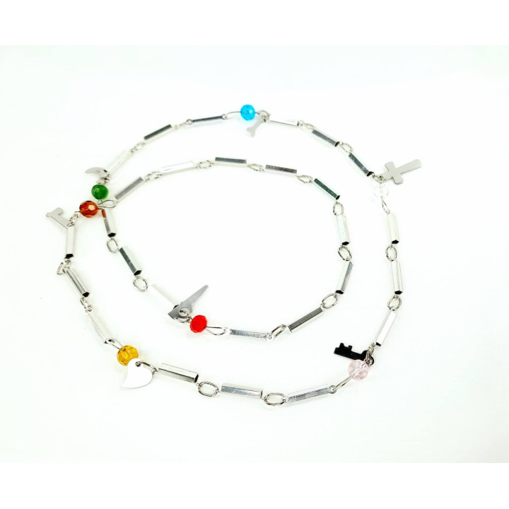 Guide en Acier 7 Forces Colorée