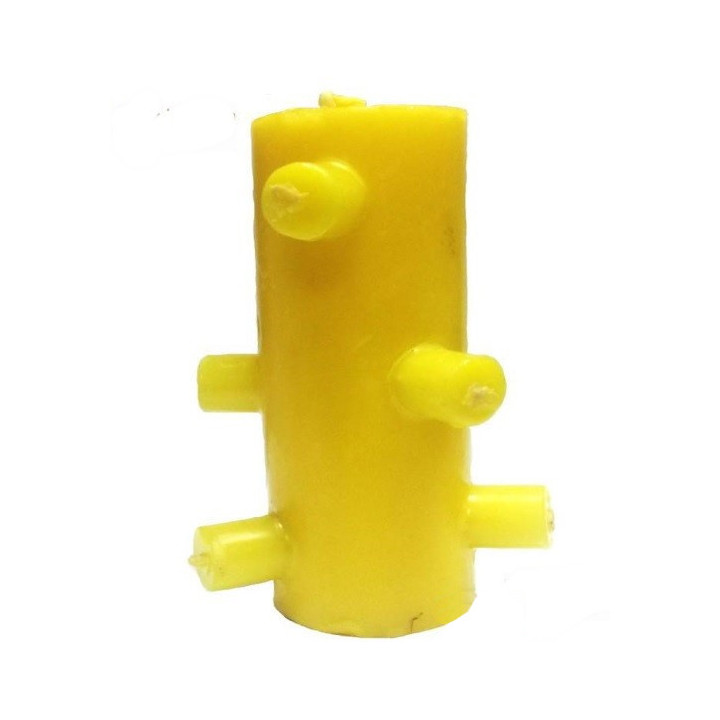 velão 7 mechas amarelo – contra inveja