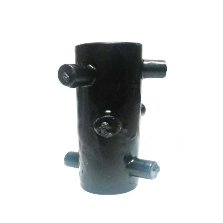 velone 7 fiamme nero – scioglie tutto - candela