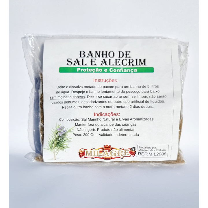 bagno di sale e rosmarino