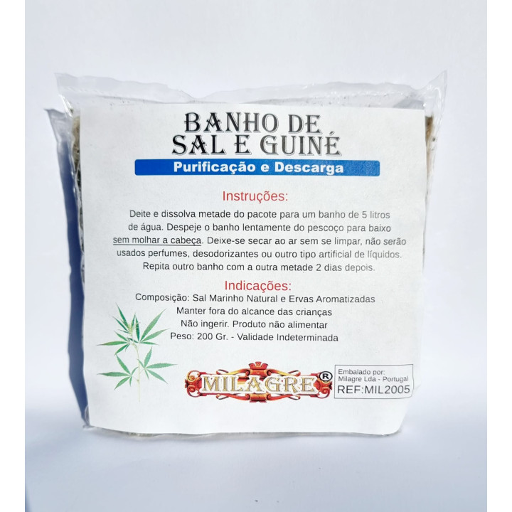 bagno di sale e guiné