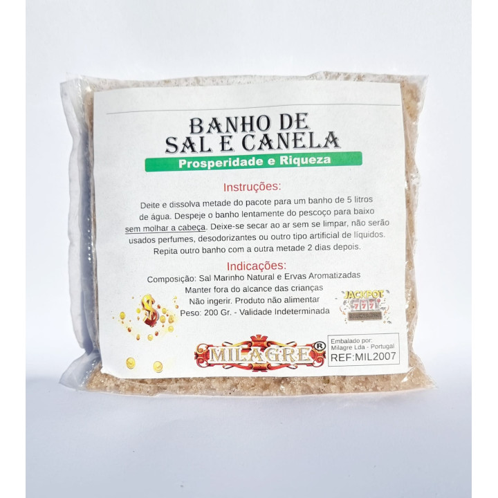 bagno di sale e cannella