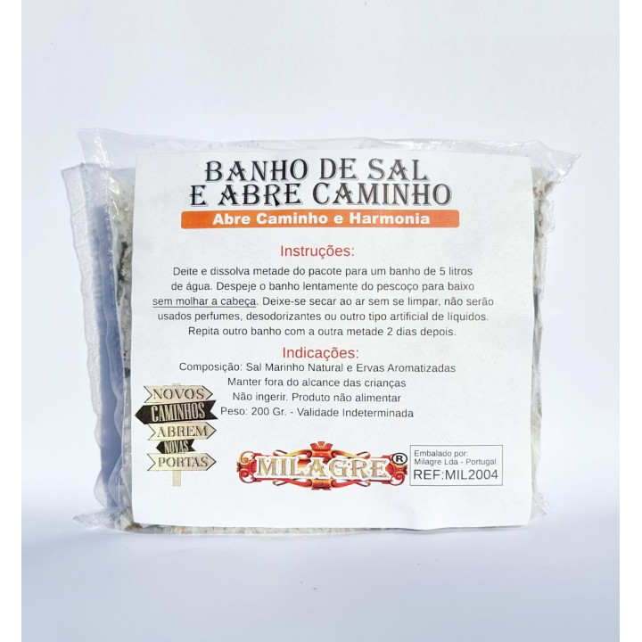 bagno di sale e apri la strada