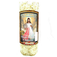 Velão Sal e Arruda – limpeza, vela de ervas