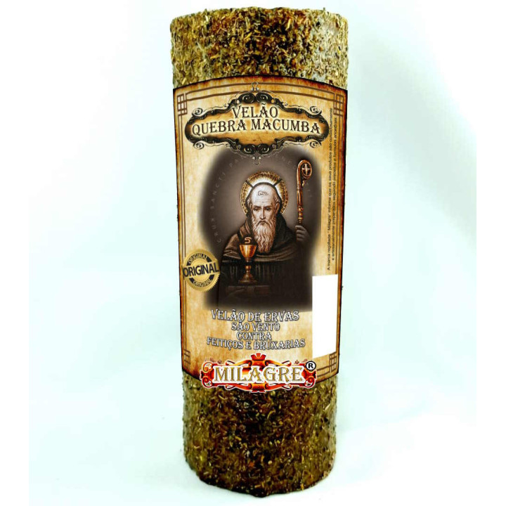 Gros Bougie Brise Macumba - bougie aux herbes