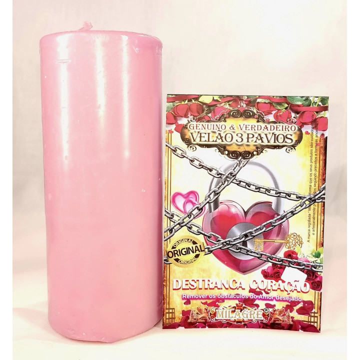 candela a tre fiamme – sblocca cuore