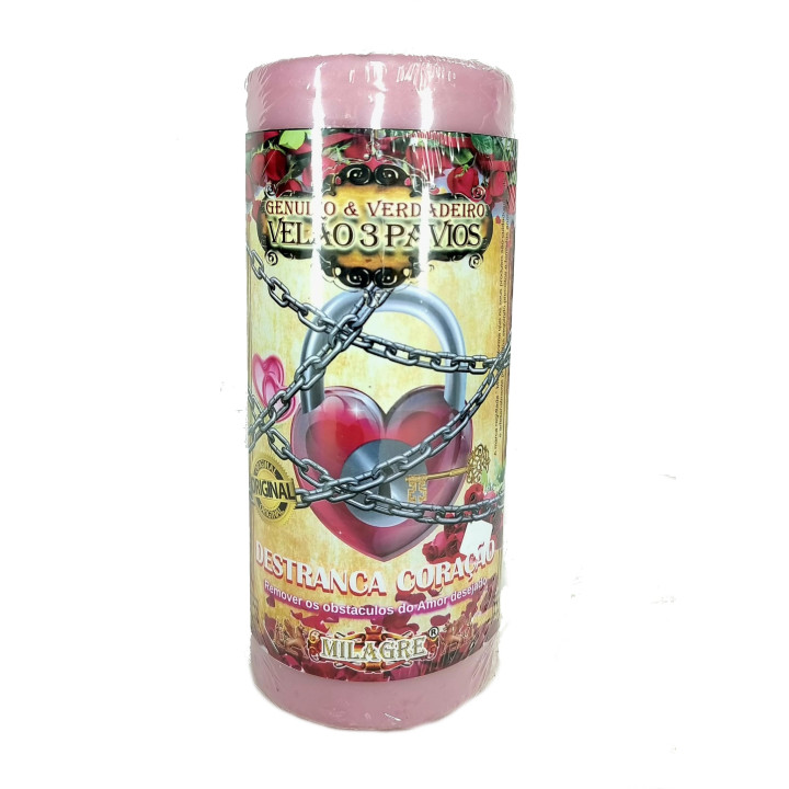 candela a tre fiamme – sblocca cuore